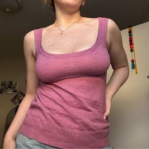 vintage purple knit top